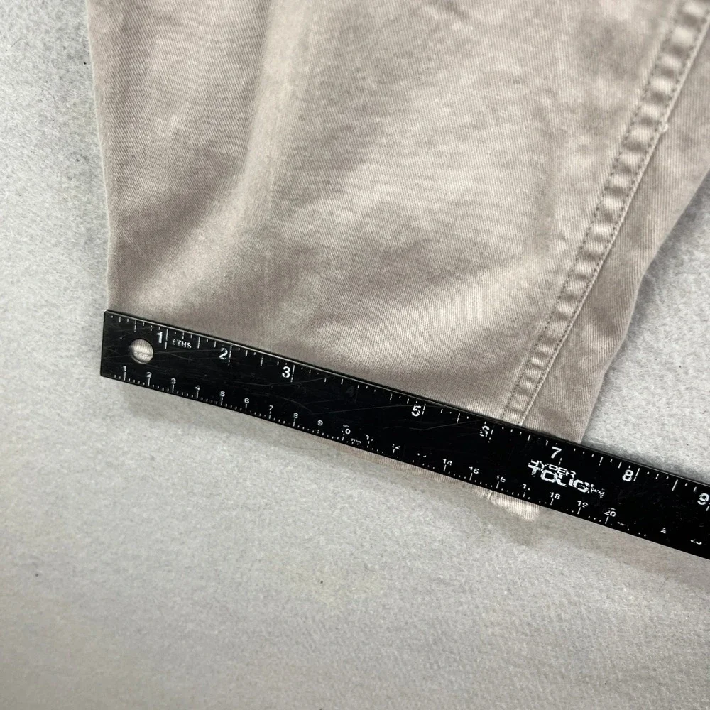 Hawker Rye Chino Pants Mens 34x32 Beige Khaki Slim Stretch Casual Preppy Office